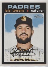 2020 Topps Heritage High Number Luis Torrens #642 0il7