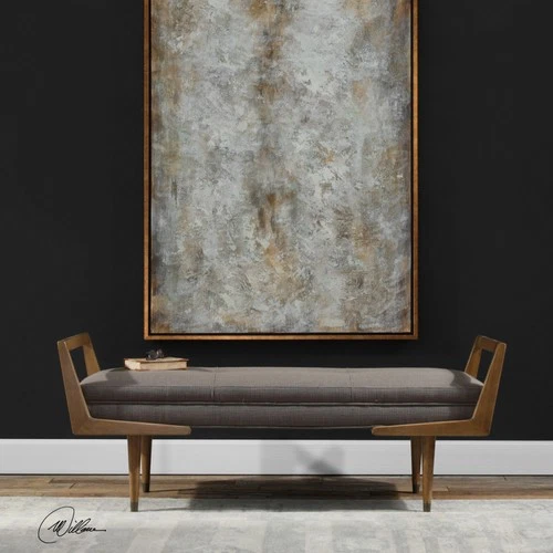 Uttermost 23388 Waylon 59"W Wood Bench - MultiColor - Picture 6 of 6