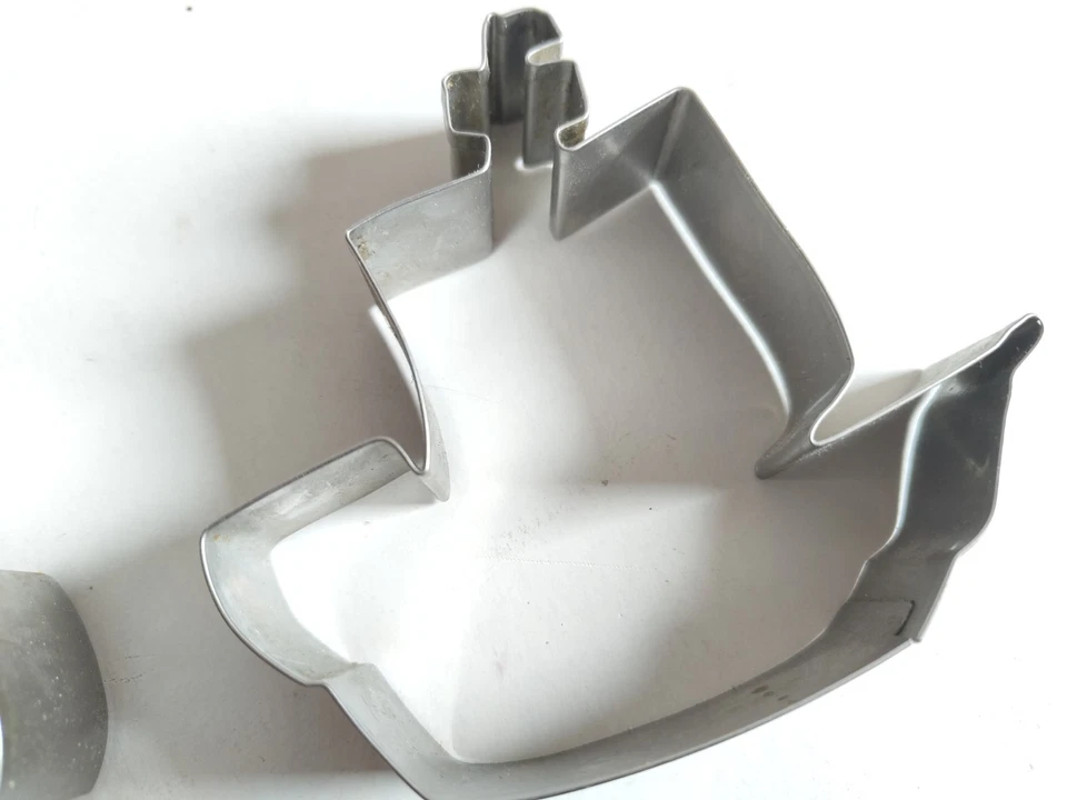 XL Ausstecher 2er Set Segelboot Anker Ausstechform Keksausstecher Schiff maritim - Bild 3 von 4