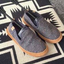 Acorn Bristol Lightweight Loafers Navy Blue Slippers Women's Size 5-6