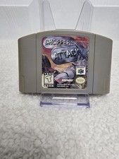 CHOPPER ATTACK AUTHENTIC NINTENDO N64 CARTRIDGE ONLY TESTED