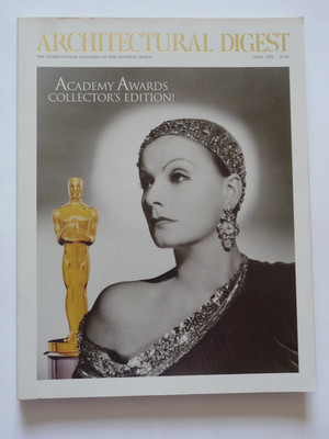 ARCHITECTURAL DIGEST APRIL 1992 ACADEMY AWARDS COLLECTOR'S EDITION!