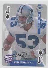 1994 Bicycle Ditka's Picks Playing Cards Mark Stepnoski #JS 0q3