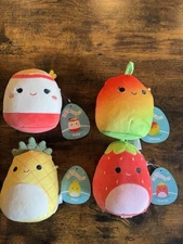 Squishmallows 5” ALL NEW Lot of 4 Tags