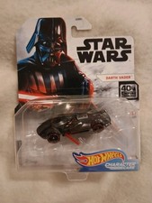 MOC Hot Wheels Star Wars Darth Vader Character Car 40th Anni Empire Strikes Back