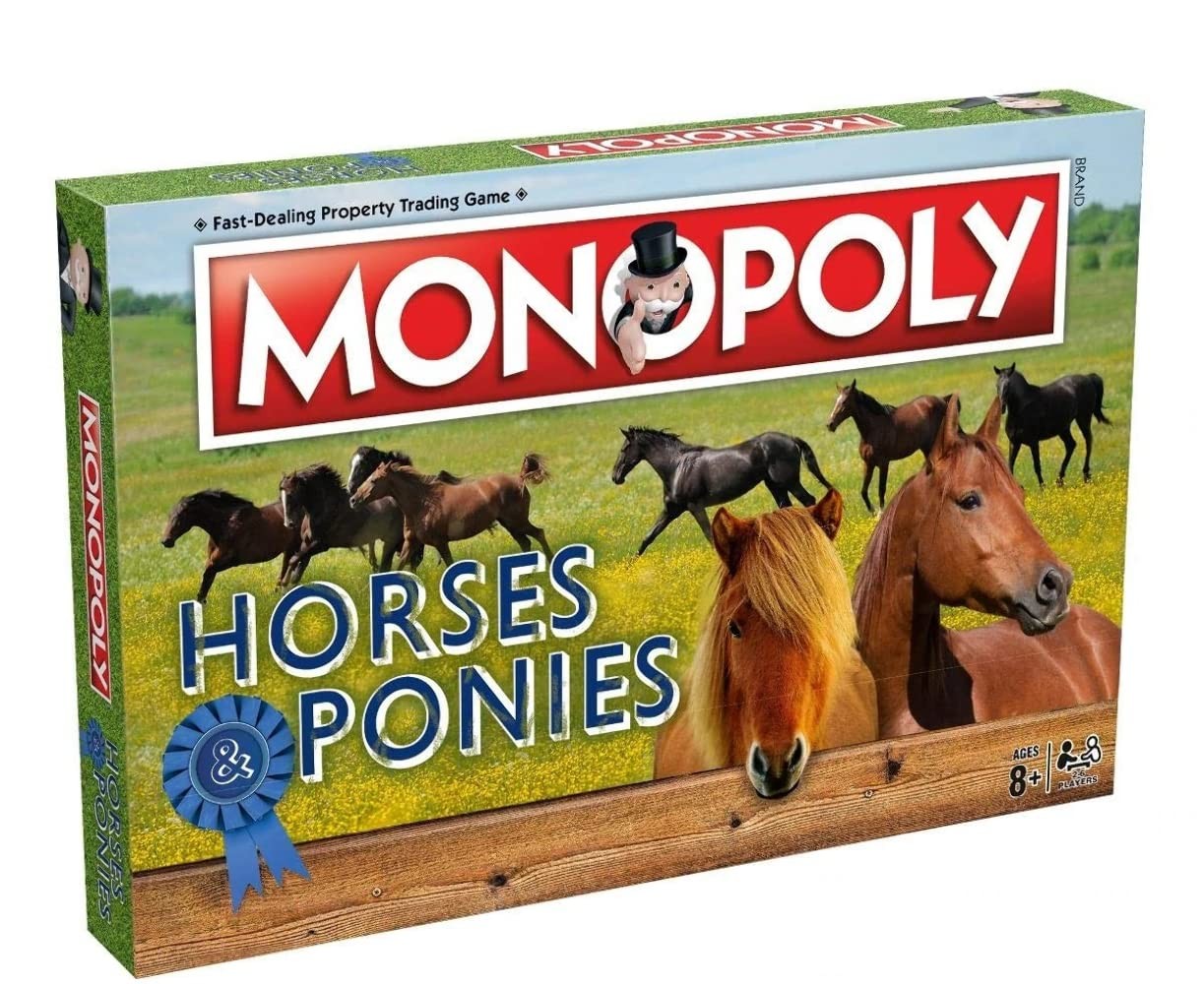 Winning Moves Horses and Ponies Monopoly Board Game