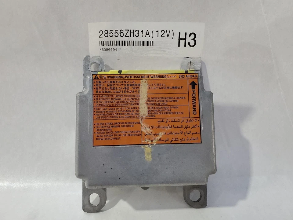 Nissan Titan 2006 doble OEM 28556zh31a SRS airbag módulo de diagnóstico informático Foto 4 de 4