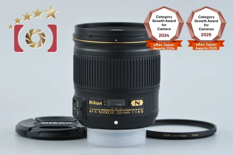 Preços baixos em 28mm câmera de f/1.8 Focal lentes para Nikon | eBay