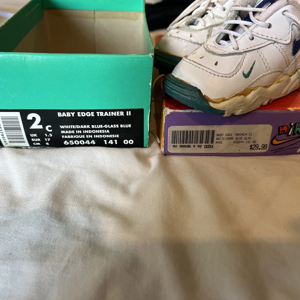 Винтажная детская обувь Nike размер 2c - Изображение 3 из 4