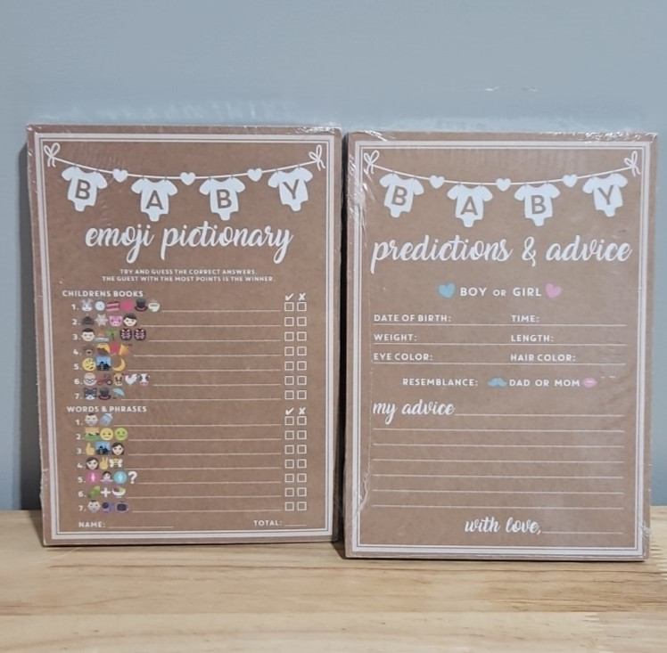 . Baby Emoji & Prediictions, Advice 50 Ct. New
