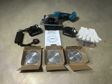 Brushless Circular Saw 125mm 18V MASTER KIT 2x 4.0Ah Batteries Makita LXT Comp