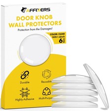 Door Stoppers for Wall   Self Adhesive Door Knob Wall Protector, Door Slam