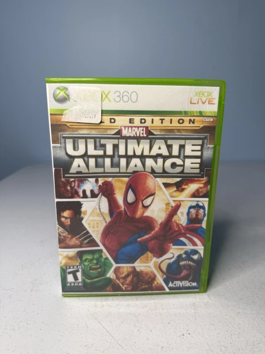 Marvel: Ultimate Alliance Microsoft Xbox 360 Video Games for sale