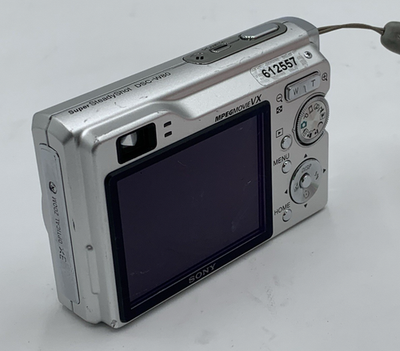 Sony Cyber-shot DSC-W80 7.2MP Digital Camera - Silver for sale