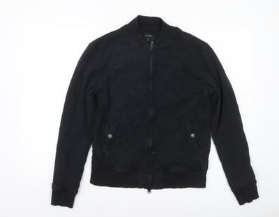 Bomberjacke der Marke Good Man Herren schwarz Baumwolle Größe S