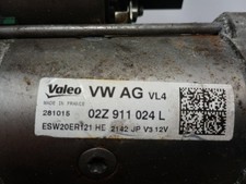  OCTAVIA STARTER MOTOR 02Z911024L SKODA 13-20