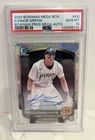 2025 Bowman Chrome Prospect Mega Box Autographs Konnor Griffin Auto PSA 10