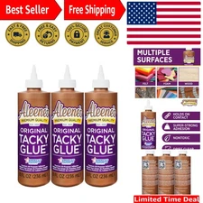 Tacky Glue, All Purpose Adhesive, Perfect for Crafts and DIY Projects, Dries ...