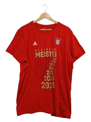 adidas FC Bayern T-Shirt Homme Rouge Champion (EU 54, INT XXL) - Photo 1/2