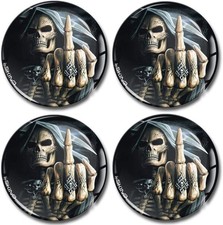 4 x 60mm 3D Stickers for Wheel Center Caps A 2560