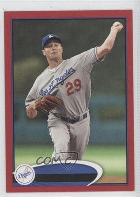 2012 Topps Target Red Border Ted Lilly #122 d2e
