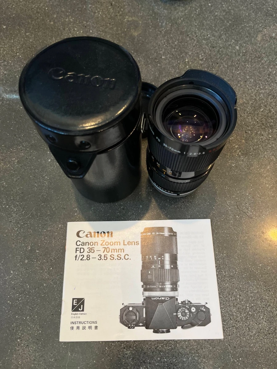 Canon FD 35-70mm Focal Camera Lenses for sale | eBay