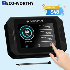 ECO-WORTHY 300A Battery Monitor Hall Sensor 9-80V for LiFePO4/AGM/Gel Battery