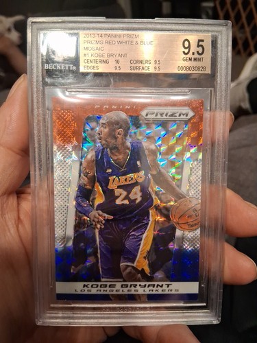 Kobe Bryant [Red White Blue Prizm] #1 2013 Panini Prizm card