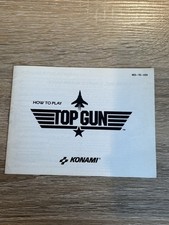 Top Gun Nintendo NES Authentic Instruction Manual Booklet Only