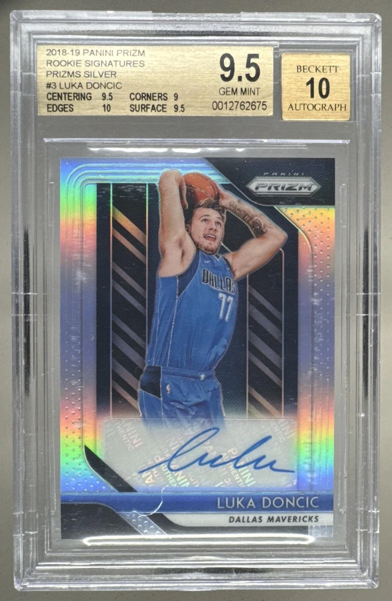 Luka Dončić Grade 9.5 Basketball Sports Trading Cards