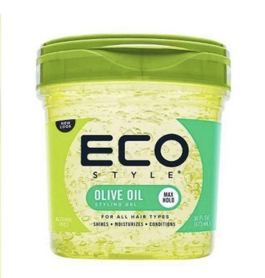 #ad #ad Eco Style Olive Oil Hair Gel Max Hold Alcohol Free Styling Gel 16 fl oz $14.95