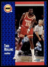 1991-92 Fleer Tree Rollins Houston Rockets #291