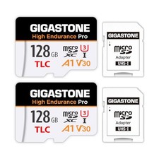 GIGASTONE 128GB Micro SD Cards, 2-Pack, High Endurance Pro microSDXC UHS-1 NEW 