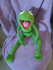 VTG 1976 Fisher Price 850 Kermit the Frog 18  Plush Doll Jim Henson Muppets 70s