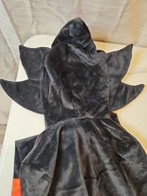 Disguise Youth Shadow Costume Sonic 3 Movie Fleece Hooded Jumpsuit Large 10-12