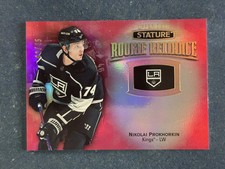 2019-20 UD Stature Rookie Reliance Red Nikolai Prokhorkin /45