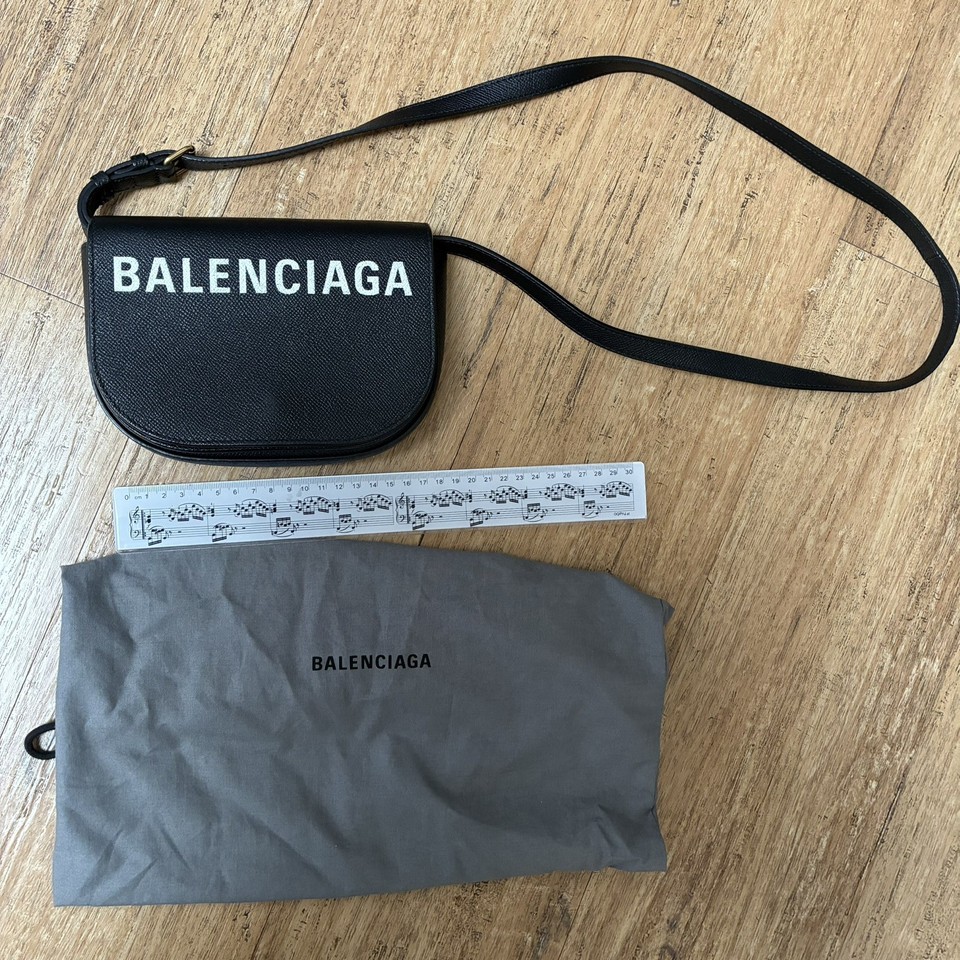 Balenciaga Ville Day Bag XS Shoulder Bag Leather Black Crossbody Bag