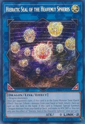 Hieratic Seal of the Heavenly Spheres - RA02-EN039 - Secret Rare
