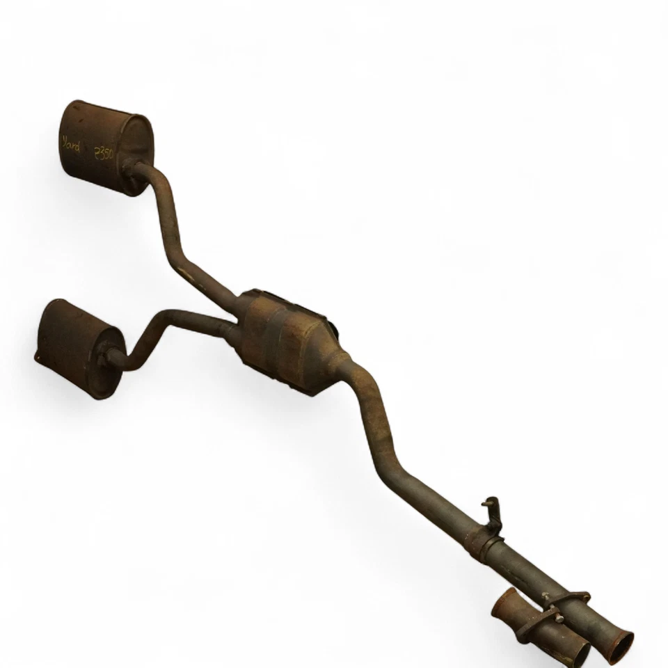 80-86 Jaguar Xj6 Xj40 4.2L Exhaust Silencer Muffler Rear Center Left Right Oem - Изображение 2 из 4