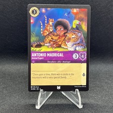 Antonio Madrigal Animal Expert Disney Lorcana Ursula's Return EN4 Regular 35/204
