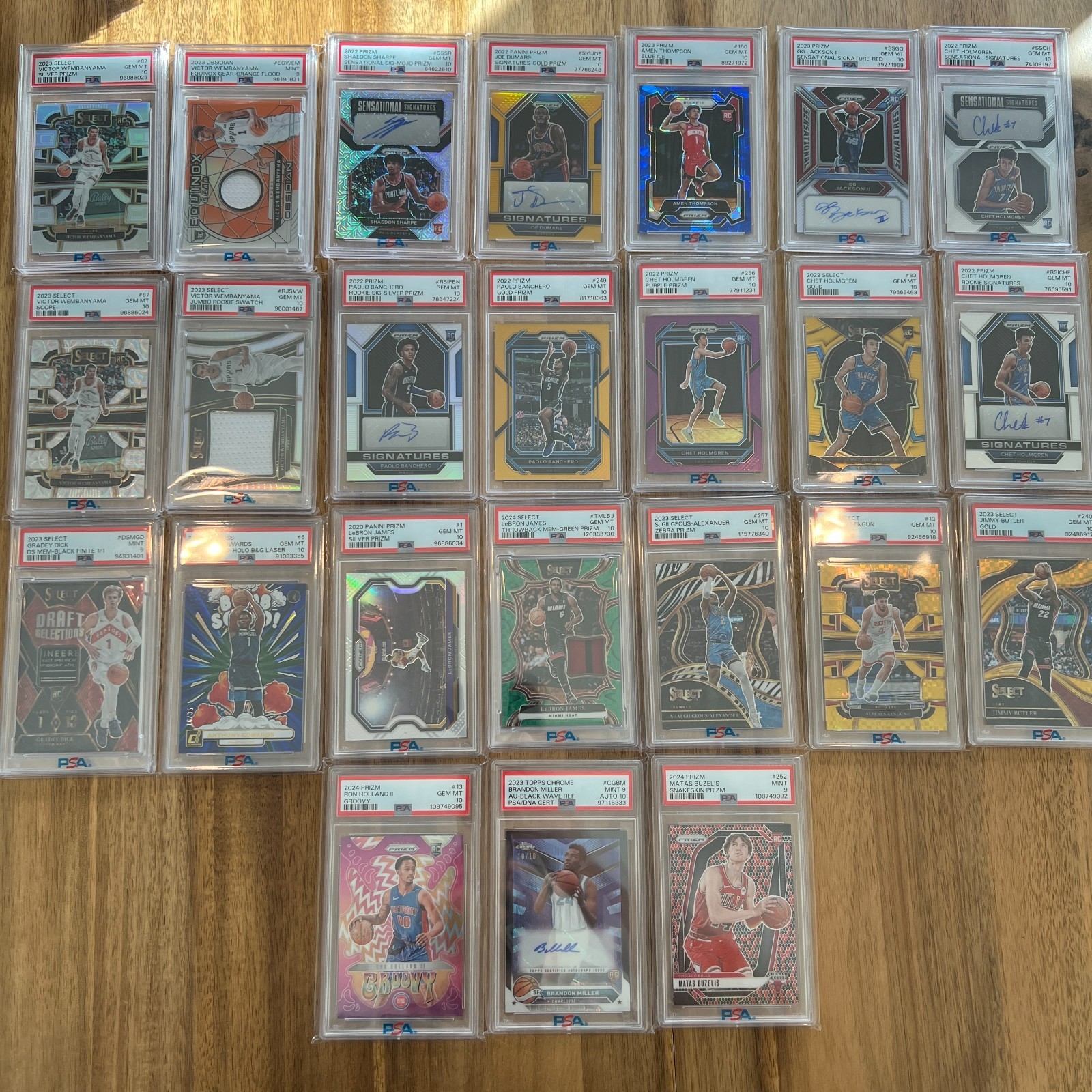 Ultimate Basketball SLAB Mystery Chase Pack Guaranteed One PSA Graded Card!  view 4