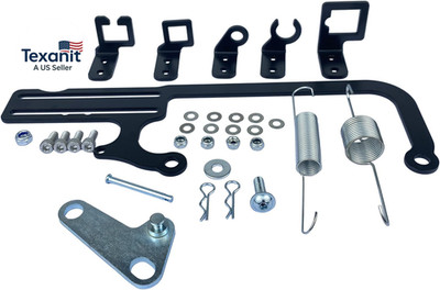 304147 EZ EFI Car Cable Mounting Kit Carburetor Throttle Cable Mount Bracket Ste