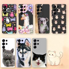 Animal Drop-Proof Silicone Case Cover For Samsung Galaxy A16 A36 S23 S24 S25 S26