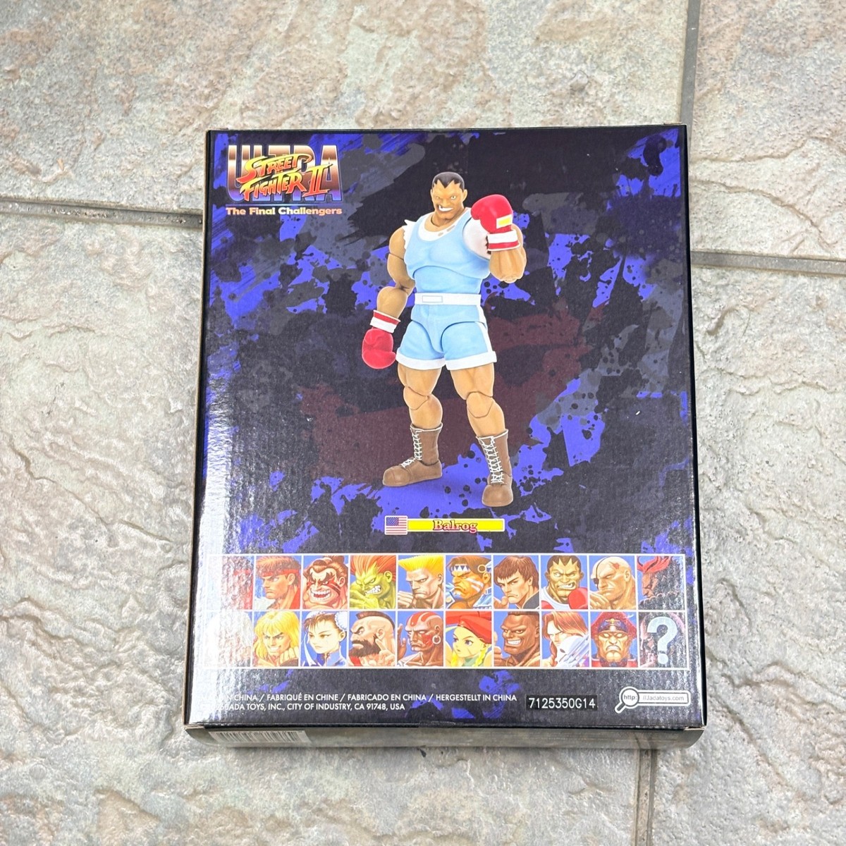 JD35741: Jada Ultra Street Fighter II Balrog 6-Inch Scale Deluxe