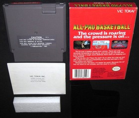 All-Pro Basketball (Nintendo Entertainment System NES, 1989) Complete in Box CIB