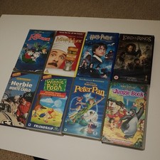 VHS Bundle X8 Tapes