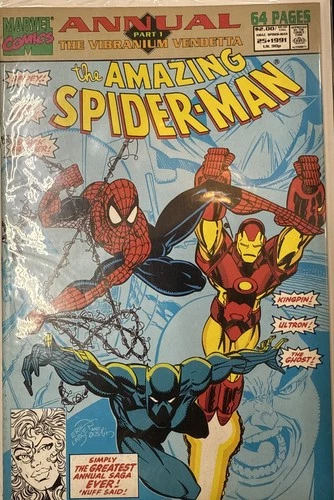 Amazing Spider-Man Annual #25 Direct VF (1991) Erik Larsen Cover