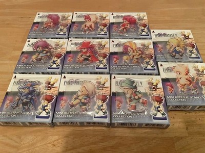Final Fantasy V Mini Acryl Ständer Sammlung 12-teiliges Set mit Basen