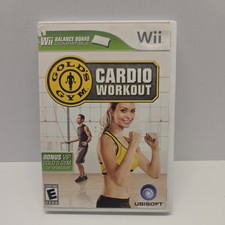 Gold's Gym Cardio Workout - Nintendo  Wii Game