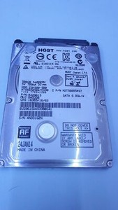 HGST Z5K500-500 HTS545050A7E680 500 GB SATA SMART ok Laufzeit 87 Stunden